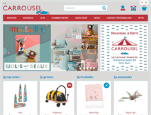 Tablet Screenshot of lecarrousel.ch