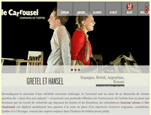 Tablet Screenshot of lecarrousel.net